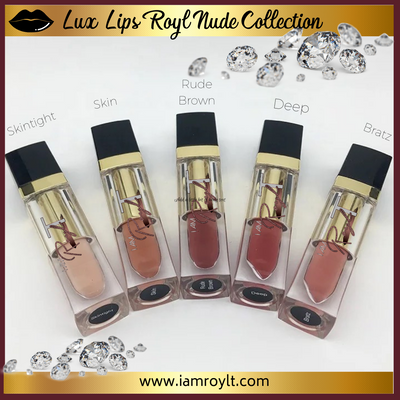 Lux Lips Royl Nude Collection - IAMROYLT