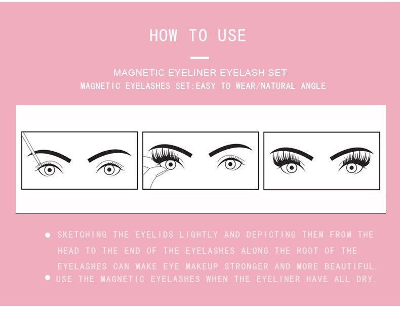 Magnetic Eyeliner and Lashes - IAMROYLT